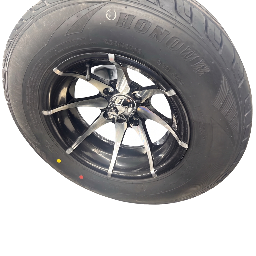 Pneus et jantes, Mags, 225-55R12 Honour — Ensemble de 4
