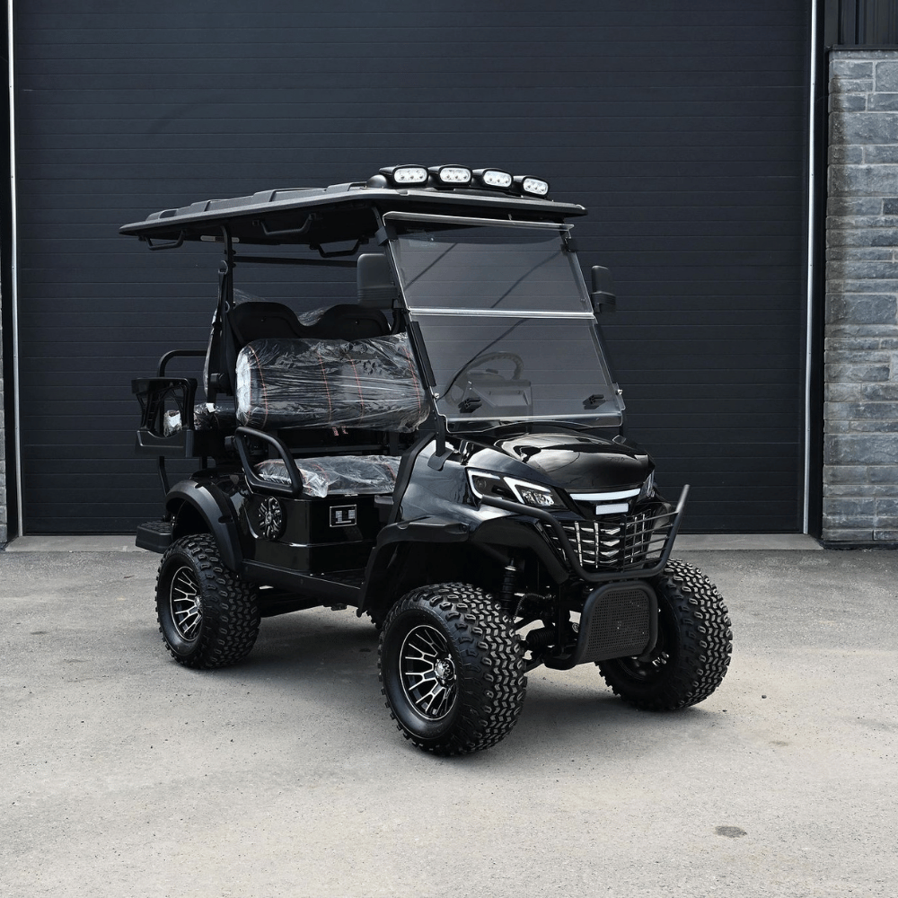 Cart de golf noir 3