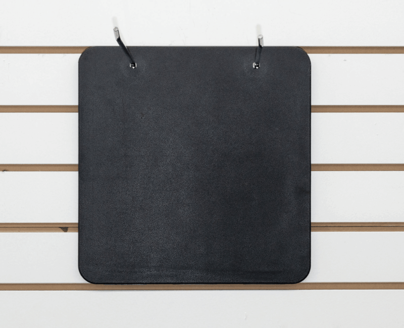 Panneau d'accès noir